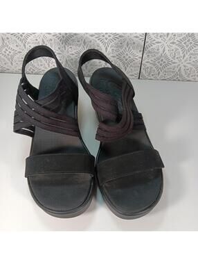 Skechers Cali Luxe Foam Women's Sandals Sz 9 Black